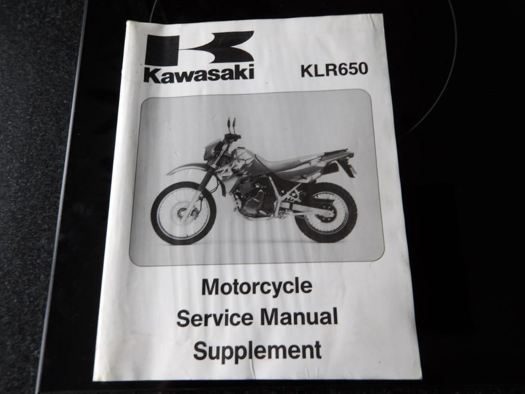Orig Kawasaki werkplaatshandboek KLR650, Motoren, Verzenden, Kawasaki