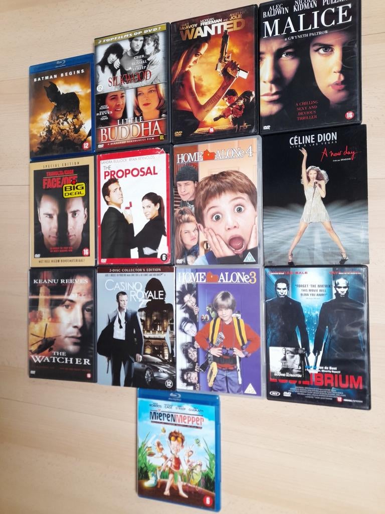 Dvd's Blu-ray's 13 stuks - Ophalen 5 euro hele set, Cd's en Dvd's, Dvd's | Tv en Series, Alle leeftijden, Ophalen, Zo goed als nieuw
