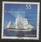 Duitsland 270, driemaster, Verzenden, 1990 tot heden, Gestempeld