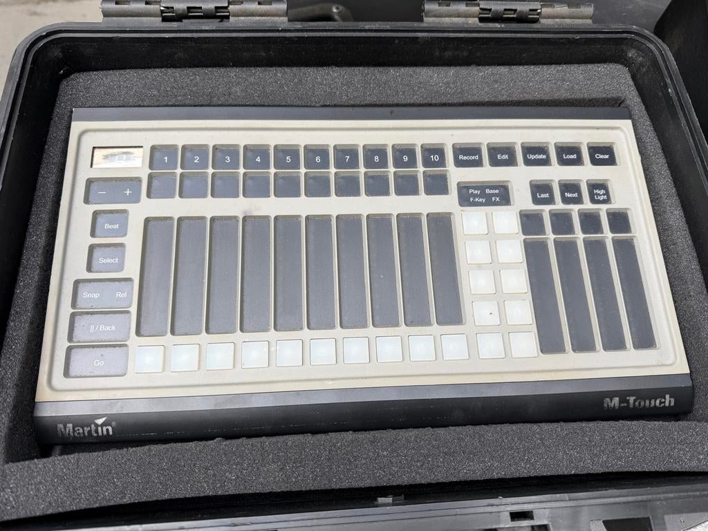 Martin M-Touch DMX Controller in Flightcase, Muziek en Instrumenten, Licht en Laser, Gebruikt, Ophalen