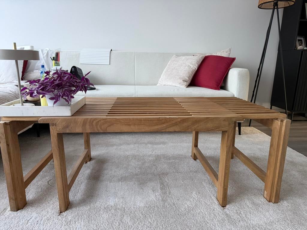 Salontafel, Huis en Inrichting, Tafels | Salontafels, 50 tot 100 cm, Ophalen of Verzenden, Zo goed als nieuw, Minder dan 50 cm