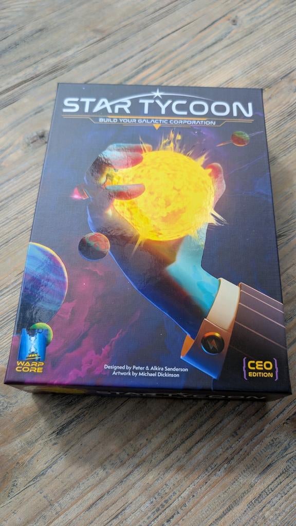 Star Tycoon CEO Edition bordspel, Een of twee spelers, Ophalen of Verzenden, Nieuw