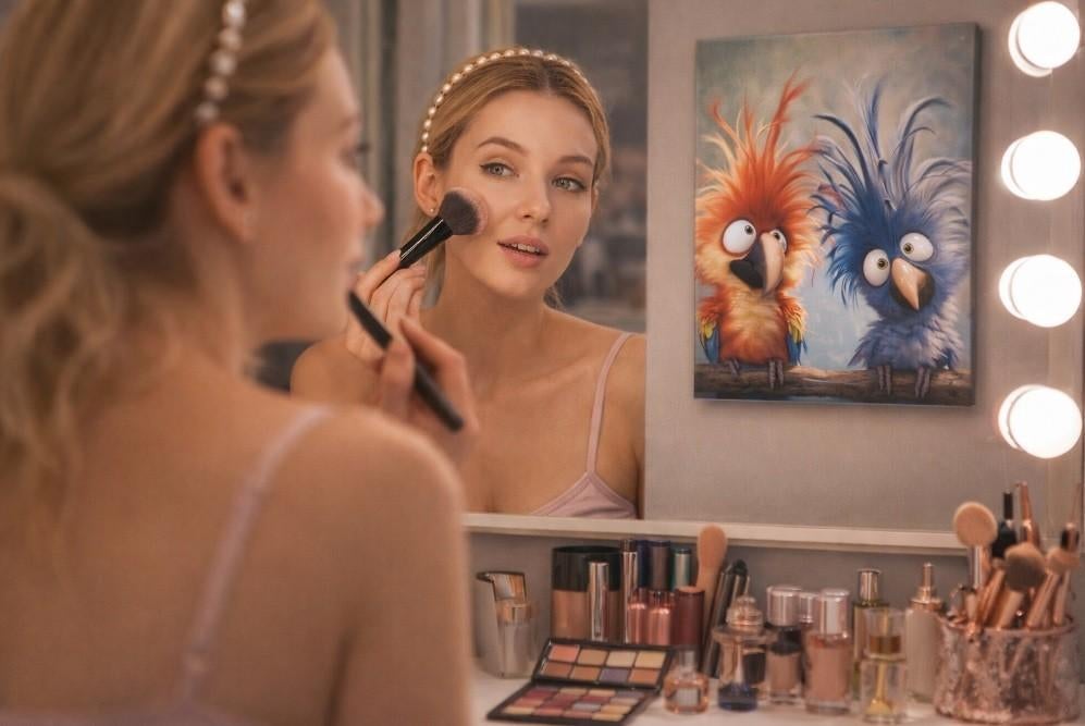 2 grappige papegaaien., Ut, Nieuw, Ophalen of Verzenden, Uno