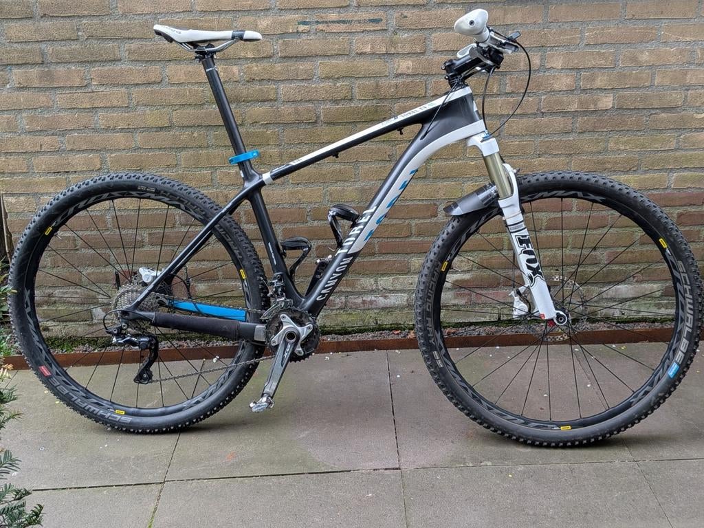 Canyon CF 6.9 carbon hardtail SLX/XT, Gebruikt, Hardtail, Heren, 53 tot 57 cm