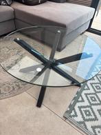 Salontafel en Eettafel van Goossens Wonen, Gebruikt, 100 tot 150 cm, 50 tot 75 cm, Rond