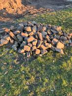 Breuksteen keien rood, Tuin en Terras, Grind, Keien en Split, Gebruikt, Zandsteen, Ophalen of Verzenden, Kei