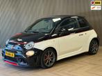 Fiat 500 C 1.4-16V Abarth AUT. CABRIO SOFT-TOP LEDER AIRCO, Auto's, Voorwielaandrijving, Euro 5, 15 km/l, 4 cilinders