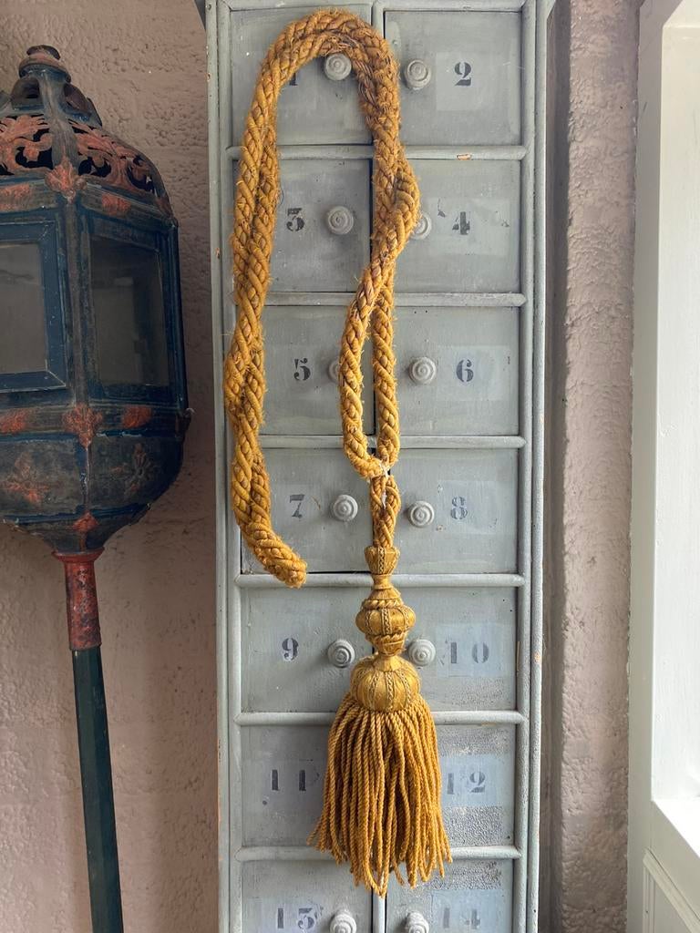 Antiek franse gordijn embrasse, Ophalen of Verzenden