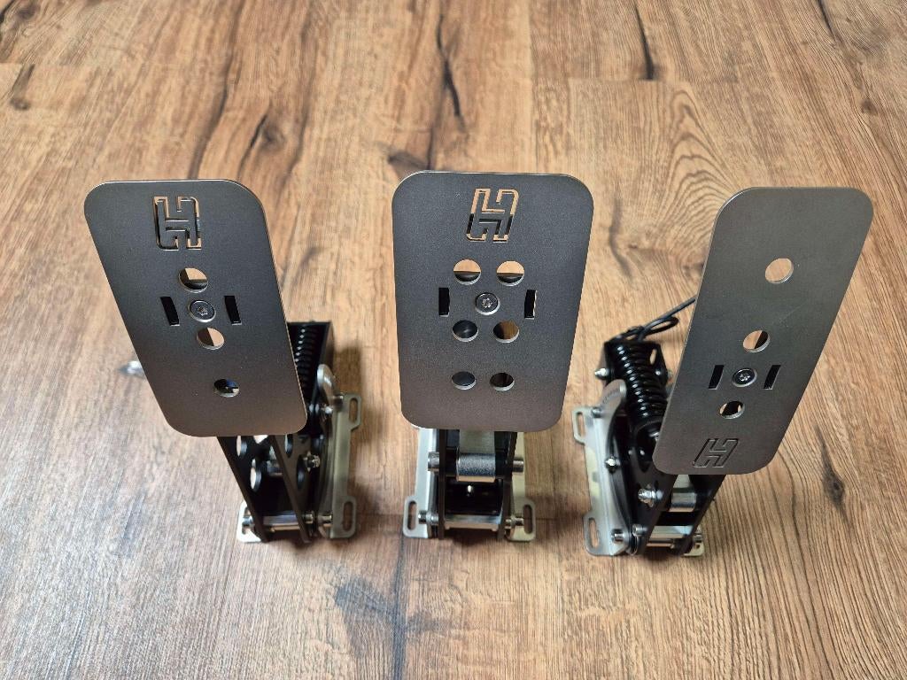 Heusinkveld Engineering Sim Pedals Sprint 3 pedal set, Computers en Software, Ophalen of Verzenden, Zo goed als nieuw, Heusinkveld, Fanatec, SimLab, GRID, Trak Racer, Simucube