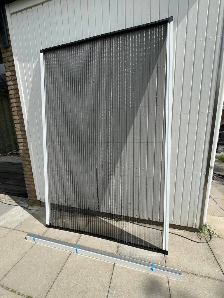 Luxaflex hordeur in plissé (nieuw) 241x162 (extra breedt), -, 200 cm of meer, Wit, -