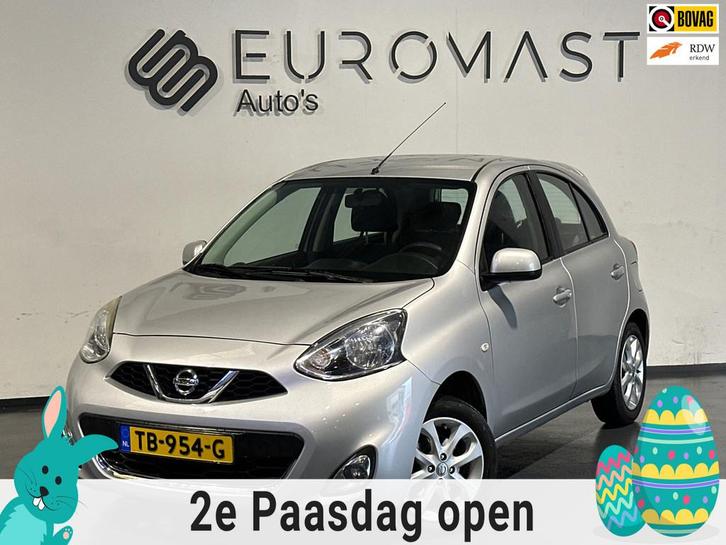 Nissan Micra 1.2 Acenta Airco 5d Cruise Nieuwe Apk, Auto's, Nissan, Bedrijf, Te koop, Micra, ABS, Airbags, Airconditioning, Bluetooth