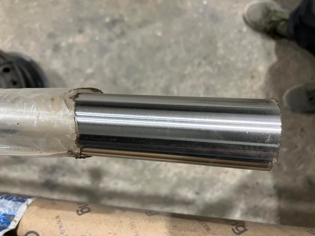 Rvs buis 316 33,7x2 mm geslepen, Ophalen, ., ., .