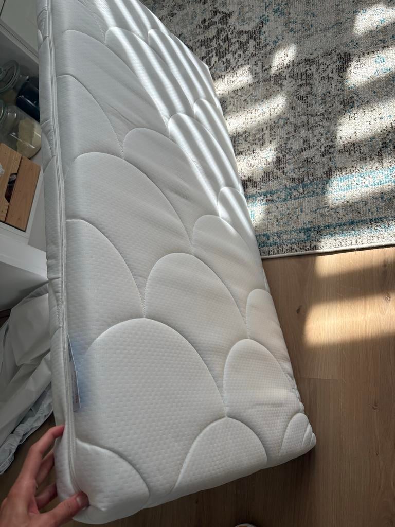 Houten Baby Ledikant met Matras - ZZZOO Beer Ours, Ophalen, Gebruikt, Ledikant