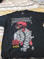 Vintage Metallica Madly  The World Tour 2004 T-, Metallica, Zwart, Overige maten, Ophalen of Verzenden