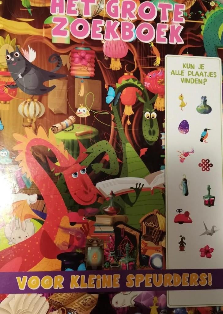 Het grote zoekboek voor kleine speurders!, Boeken, Ophalen of Verzenden, Nieuw, Fictie algemeen