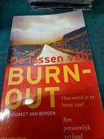 boek de lessen van burn out, annegreet van bergen, Ophalen of Verzenden