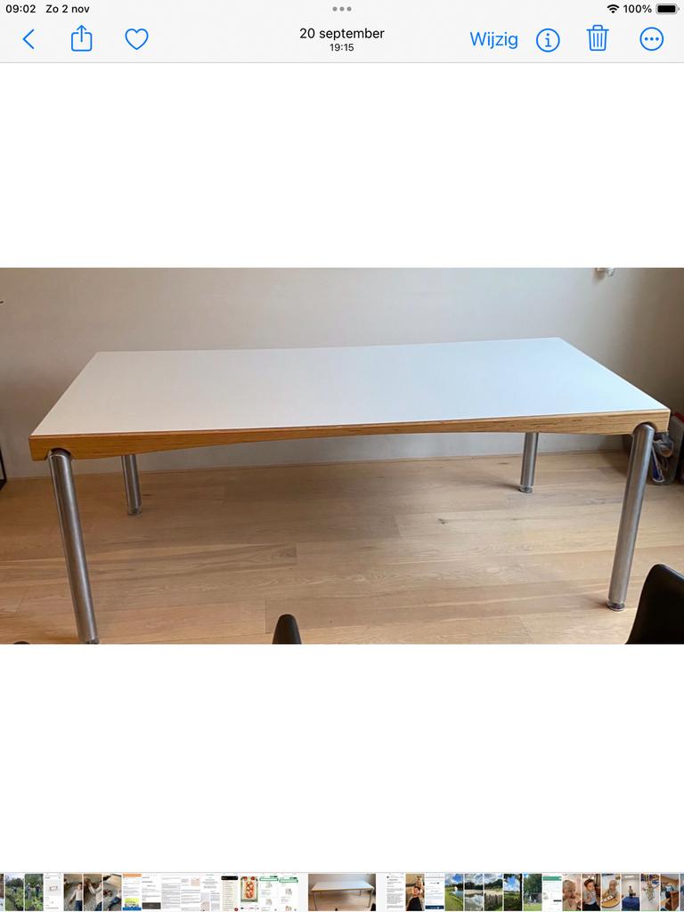 Eettafel design, Huis en Inrichting, Ophalen, Zo goed als nieuw