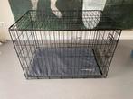 Bench zwart, Ophalen, Gebruikt, Minder dan 65 cm, Hondenhok