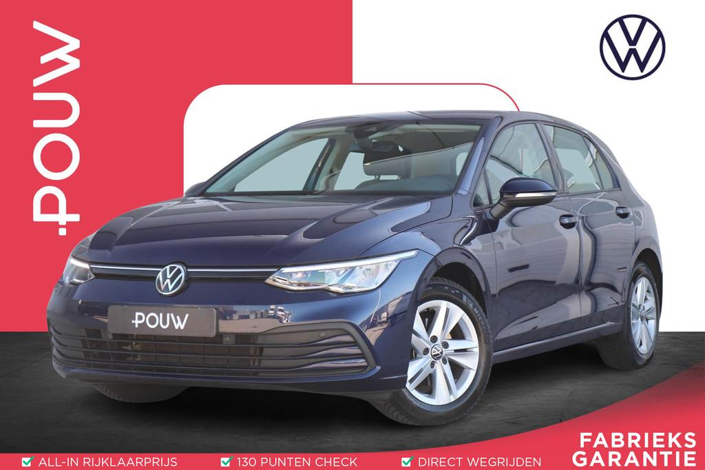 Volkswagen Golf 1.0 eTSI 110pk DSG Life | Navigatie | App Co, Auto's, Volkswagen, Bedrijf, Te koop, Golf, ABS, Adaptive Cruise Control