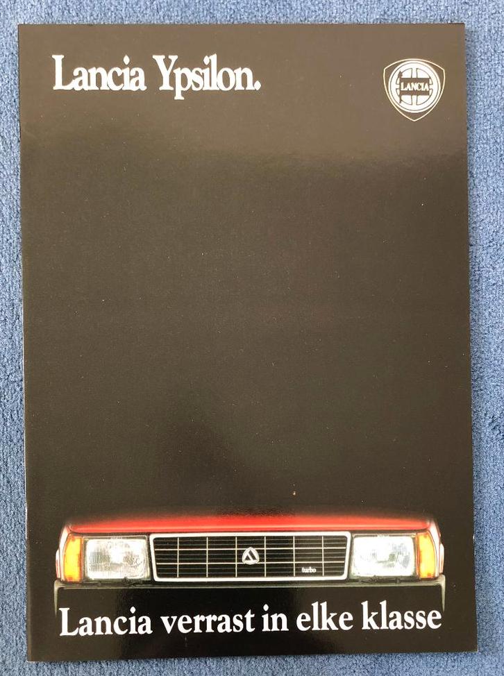 Lancia Autobianchi Ypsilon folder, Boeken, Auto's | Folders en Tijdschriften, Nieuw, Overige merken, Ophalen of Verzenden
