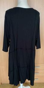 Rafay zwarte jurk maat 46/48 [v][j], Zwart, Maat 46/48 (XL) of groter, Ophalen of Verzenden, Zo goed als nieuw