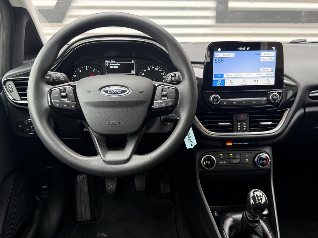 Ford Fiesta 1.1 Trend Navi|Airco|Cruise|Carplay|N.A.P|Clima|, Auto's, Voorwielaandrijving, Blauw, 23 km/l, Origineel Nederlands