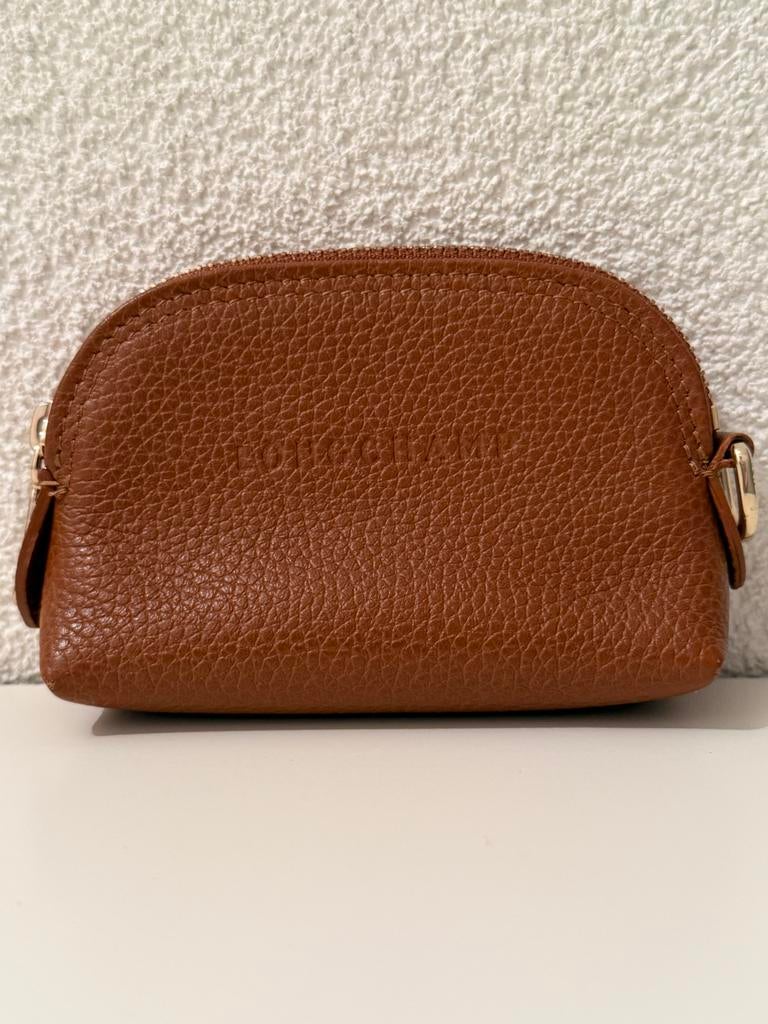 LONGCHAMP Le Foulonné muntbeurs, Ophalen of Verzenden, Zo goed als nieuw, Bruin, Overige typen