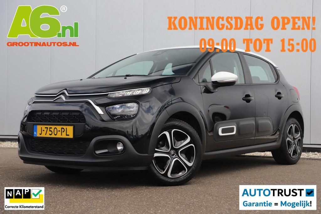 Citroen C3 1.2 PureTech Feel NIEUWE DB RIEM Navigatie Carpla, Auto's, Citroën, Voorwielaandrijving, 83 pk, Euro 6, 1199 cc