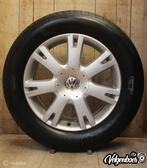 Volkswagen Touareg velgen + ZGAN Goodyear zomerbanden!, 18 inch, Gebruikt, 255 mm, Banden en Velgen
