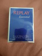 replay Essential  eau de toilette for him 75ml, Ophalen of Verzenden, Nieuw