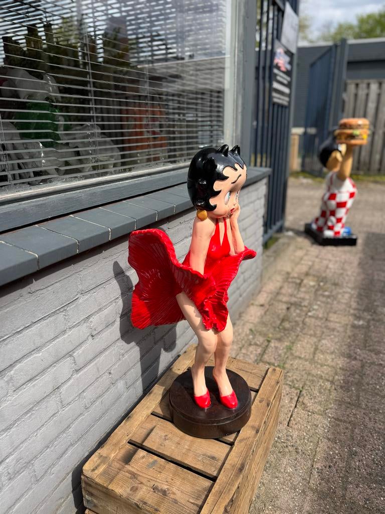 Betty Boop Marilyn Monroe Beeld - Pop Art Decoratie, Ophalen, Kunststof, 50 - 100 cm, Beeld