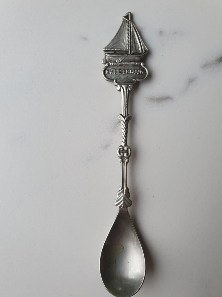 lepeltje Harderwijk Bootje - W.B. 18, Ophalen of Verzenden