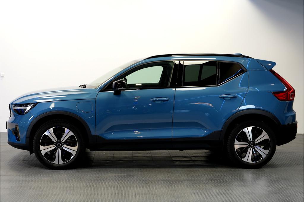 Volvo XC40 1.5 T4 Plug-in Hybrid 155kW/211pk DCT7 Plus Dark, Stof, Met garantie (alle), Blauw, Plug-in hybride
