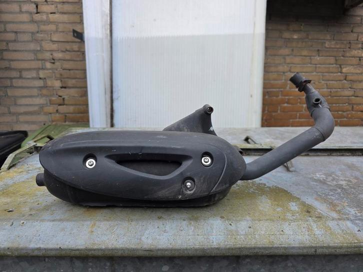 Originele Piaggio Zip Euro4 Uitlaat - Gebruikt, Fietsen en Brommers, Brommeronderdelen | Scooters, Gebruikt, Piaggio, Uitlaat