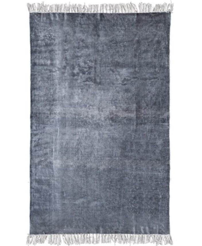 Mooi antraciet tapijt 120x180 cm - By-Boo, Huis en Inrichting, Stoffering | Tapijten en Kleden, Ophalen, 100 tot 150 cm, Zo goed als nieuw