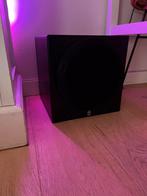 Yamaha YST-SW012 Subwoofer - Krachtige Bas, Gebruikt, Subwoofer, Minder dan 60 watt, Ophalen