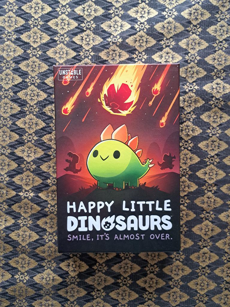 Happy Little Dinosaurs bordspel (ENG) – compleet, Een of twee spelers, Ophalen, Zo goed als nieuw, Unstable Games