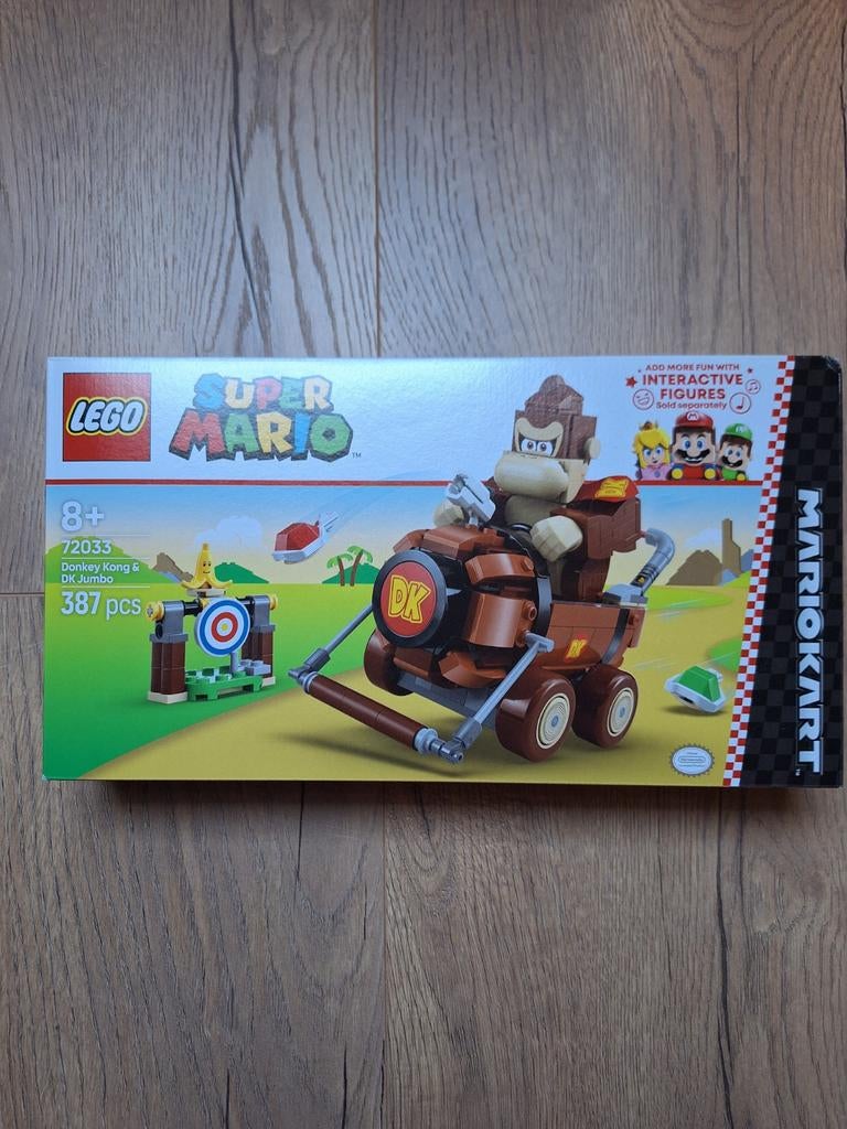 LEGO Super Mario 72033 Donkey Kong & DK Jumbo, Ophalen of Verzenden, Zo goed als nieuw, Complete set, Lego