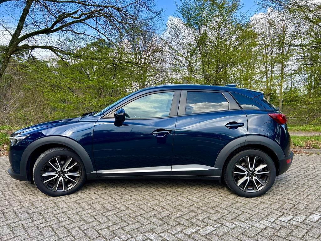 Mazda CX-3 2.0 Skyactiv-g 120 pk 2015 Blauw, Auto's, Mazda, Voorwielaandrijving, 1998 cc, 4 cilinders, Blauw