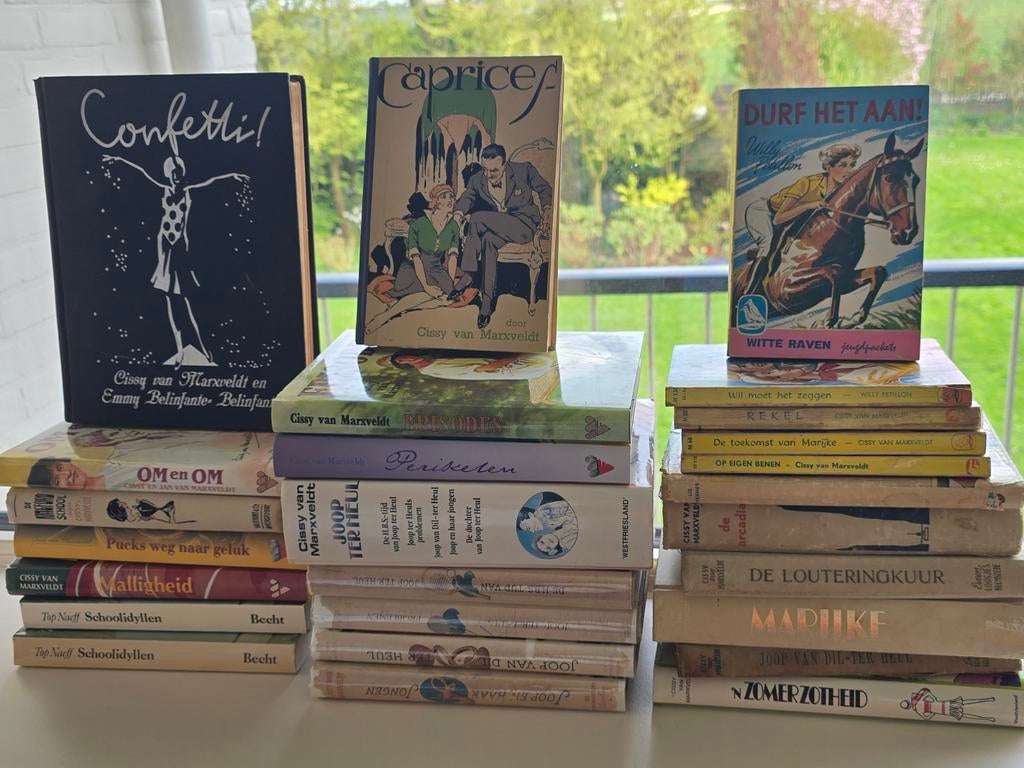 Joop ter Heul serie en uitgebreide collectie van Cissy van M, Boeken, Ophalen, Gelezen
