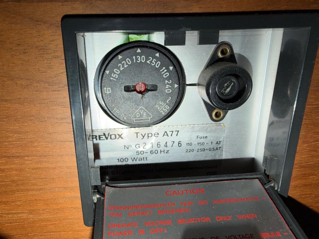 Revox A77 MK2, Audio, Tv en Foto, Bandrecorders, Ophalen, Bandrecorder