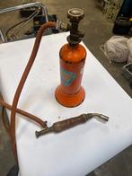 Karwei fles met 2 meter slang - Soldeerbrander, Ophalen of Verzenden, Gebruikt, Overige typen