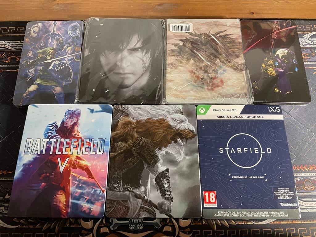 Diverse Steelbooks zonder game, Overige genres, 1 speler, Nieuw, Ophalen of Verzenden