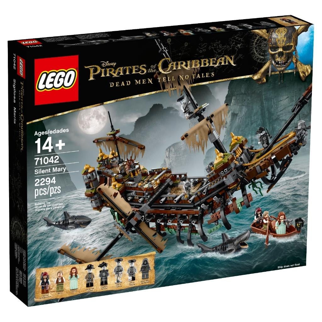 71042 LEGO Disney's Pirates of the Caribbean - Stille Mary, Kinderen en Baby's, Speelgoed | Duplo en Lego, Lego, Nieuw, Ophalen of Verzenden