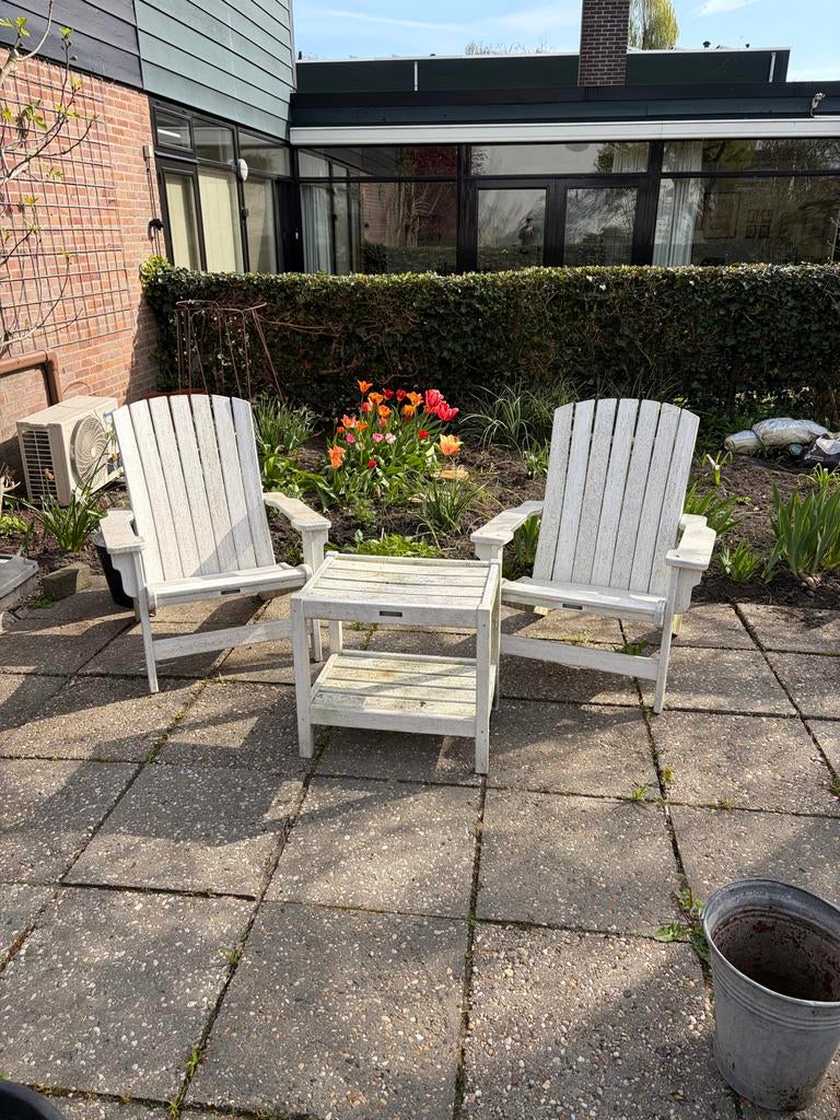 SiSi Boy Tuinset  Gratis af te halen !, Tuin en Terras, Kunststof, Gebruikt, Stoel, Tuinset