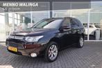 Mitsubishi Outlander 2.0 PHEV Instyle+|Leer|Trekhaak|Schuif/, Auto's, 4 cilinders, Zwart, Bedrijf, Vierwielaandrijving