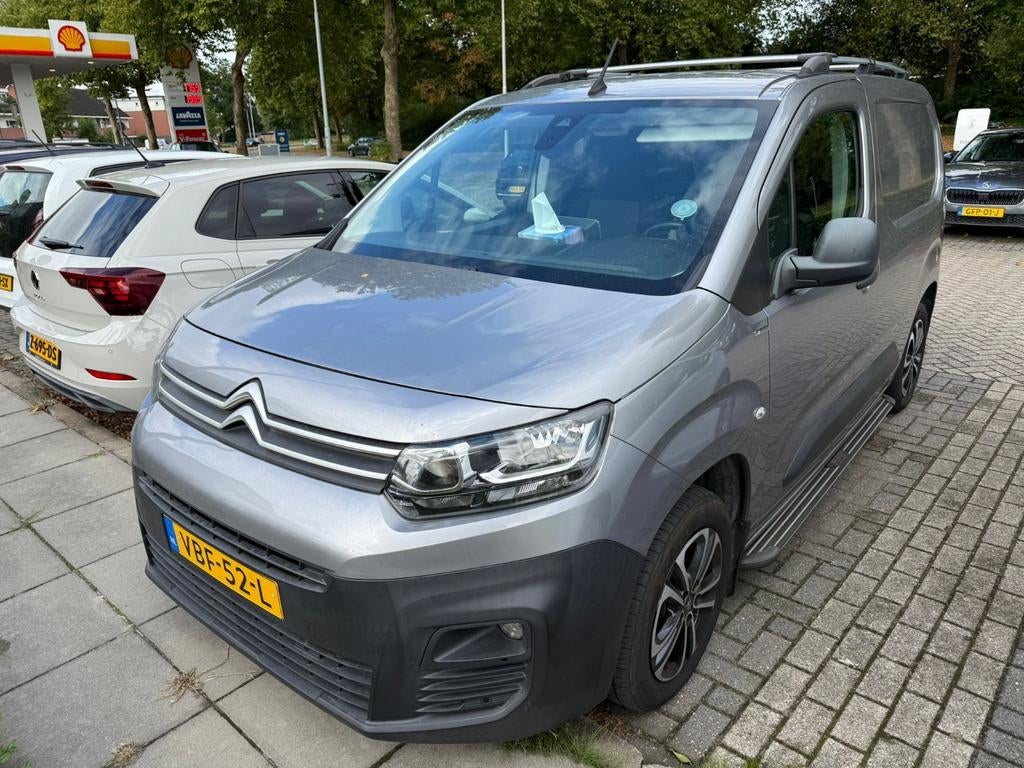 Citroën Berlingo Van GB 1.6 Bluehdi 100pk S&S L1 2019, Auto's, Bestelauto's, Voorwielaandrijving, 1282 kg, Zwart, 4 cilinders