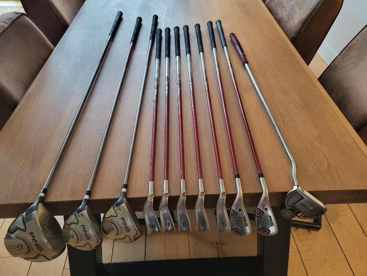 Zeer uitbreide Ping G15 – G20 Dames Set Linkshandig, Sport en Fitness, Golf, Zo goed als nieuw, Set, Ping, Ophalen
