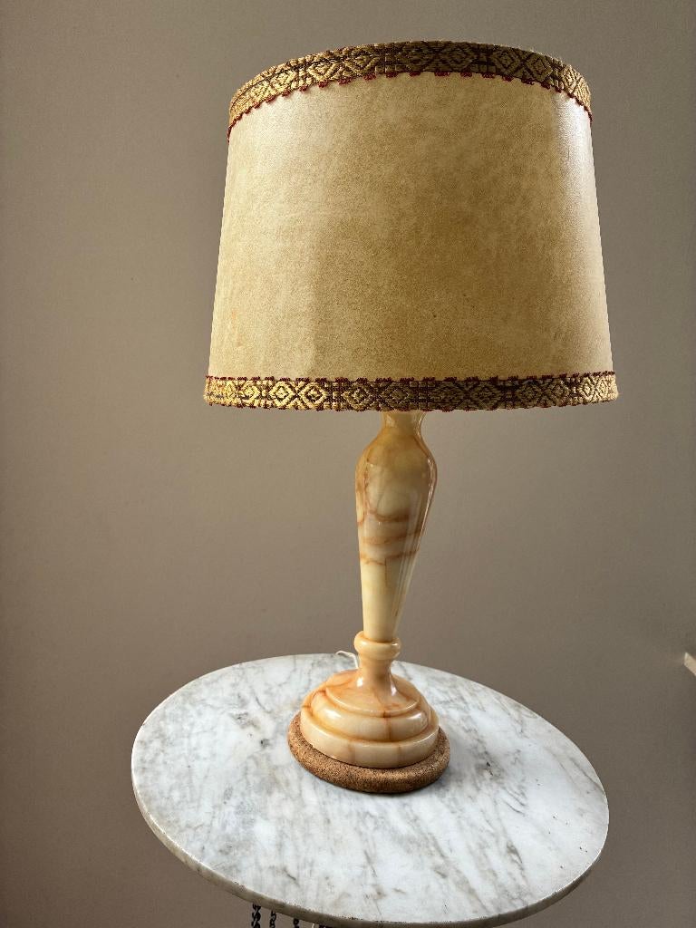 Schemerlamp, Huis en Inrichting, Lampen | Tafellampen, Gebruikt, Minder dan 50 cm, Overige materialen, Ophalen of Verzenden