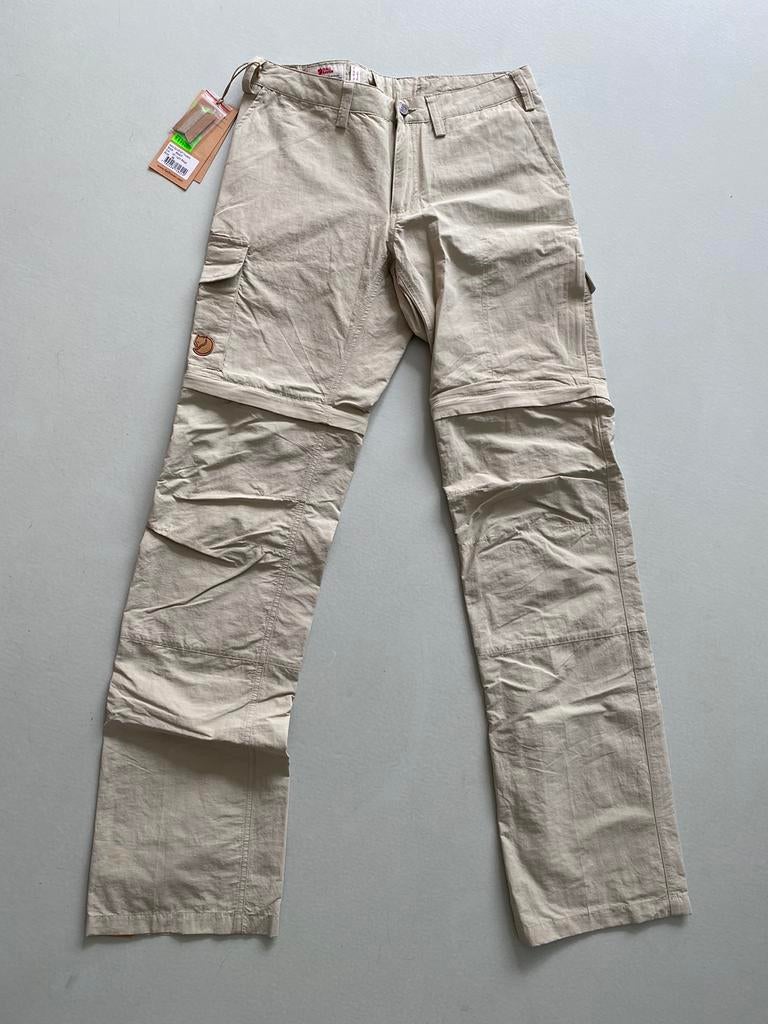 Fjäll Raven zip-off afrits broek, Beige, Nieuw, Ophalen of Verzenden, Maat 36 (S)